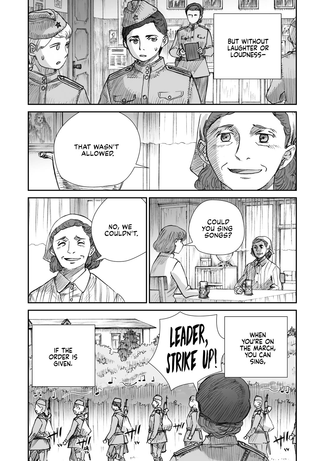 War's Unwomanly Face Chapter 26.4 page 6 - Chapter 26.4: They needed soldiers... But we also wanted to be beautiful... - Part 4