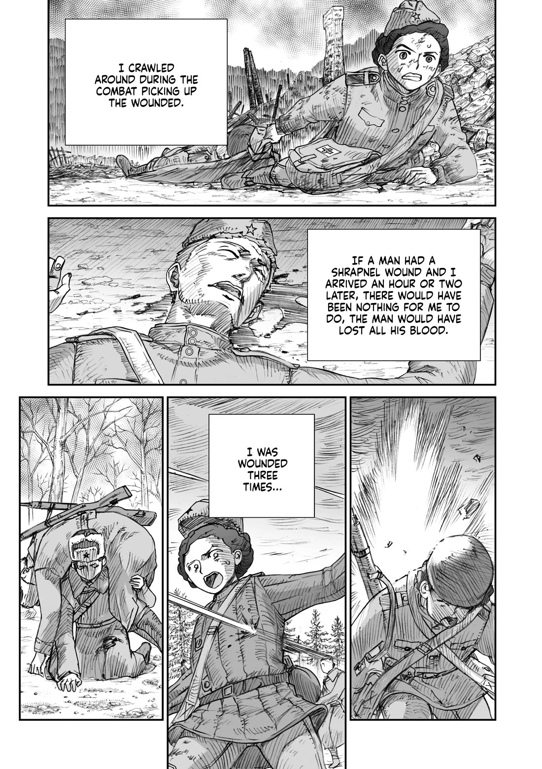 War's Unwomanly Face Chapter 26.5 page 13 - Chapter 26.5: They needed soldiers... But we also wanted to be beautiful... - Part 5