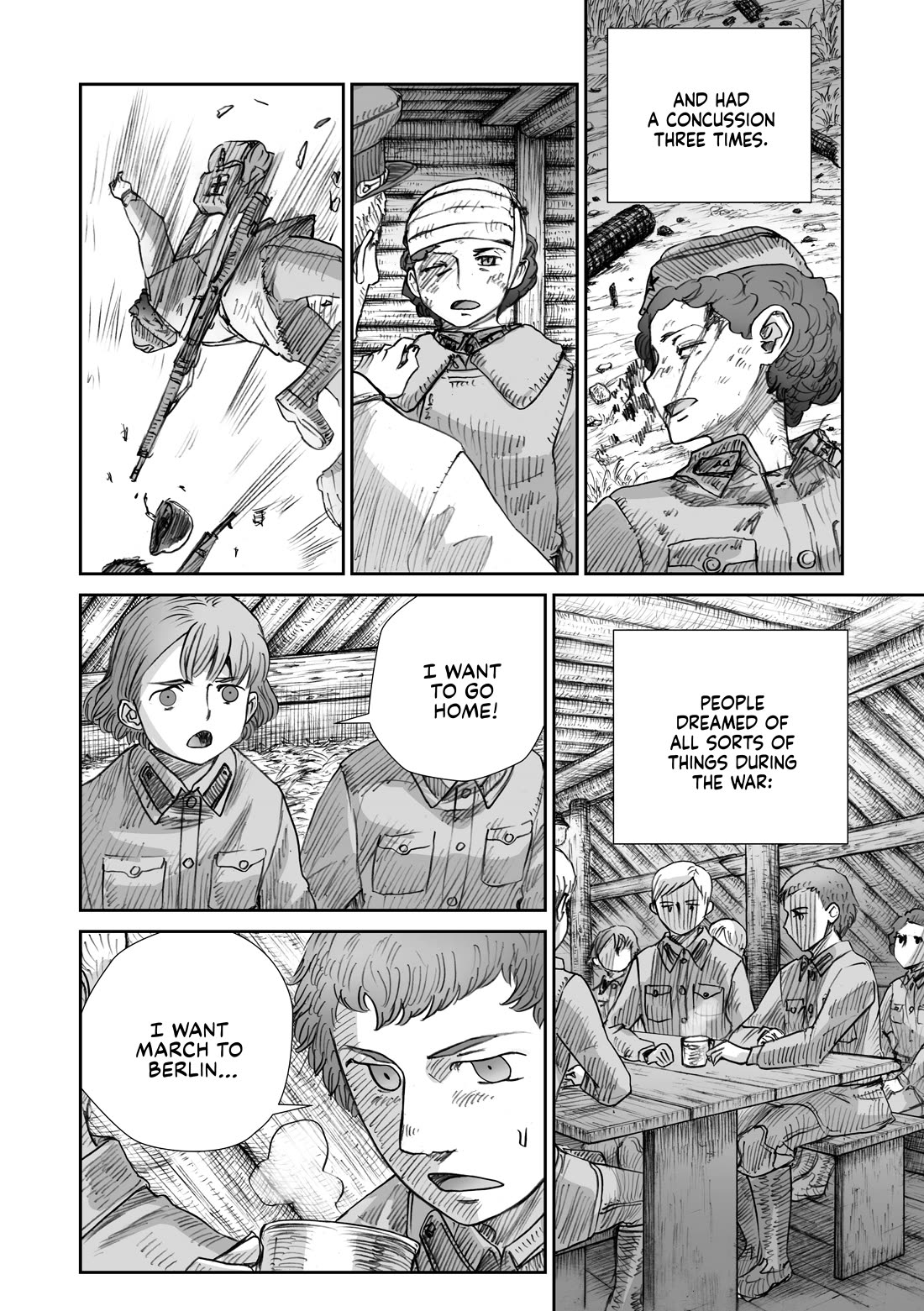 War's Unwomanly Face Chapter 26.5 page 14 - Chapter 26.5: They needed soldiers... But we also wanted to be beautiful... - Part 5