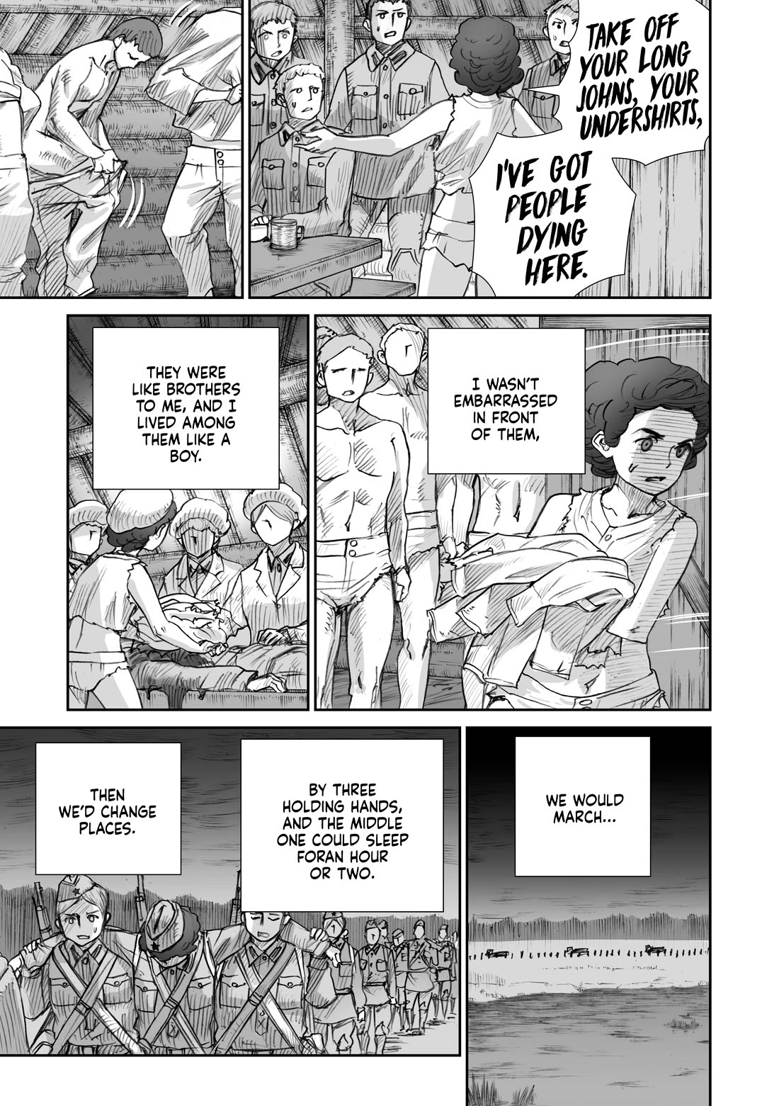 War's Unwomanly Face Chapter 26.5 page 18 - Chapter 26.5: They needed soldiers... But we also wanted to be beautiful... - Part 5