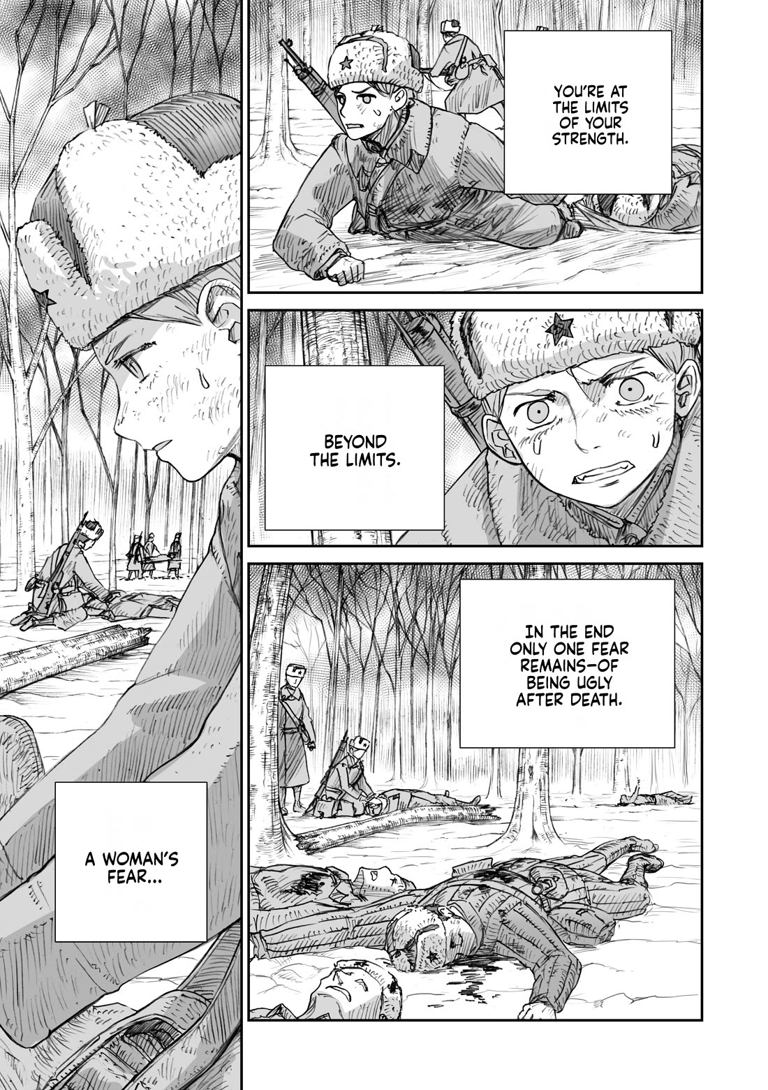 War's Unwomanly Face Chapter 26.5 page 9 - Chapter 26.5: They needed soldiers... But we also wanted to be beautiful... - Part 5