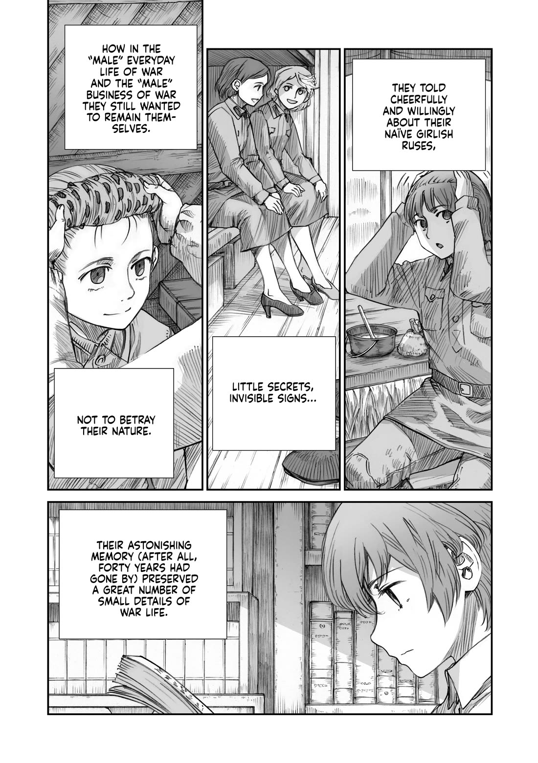 War's Unwomanly Face Chapter 26 page 7 - Chapter 26: They needed soldiers... But we also wanted to be beautiful... - Part 1