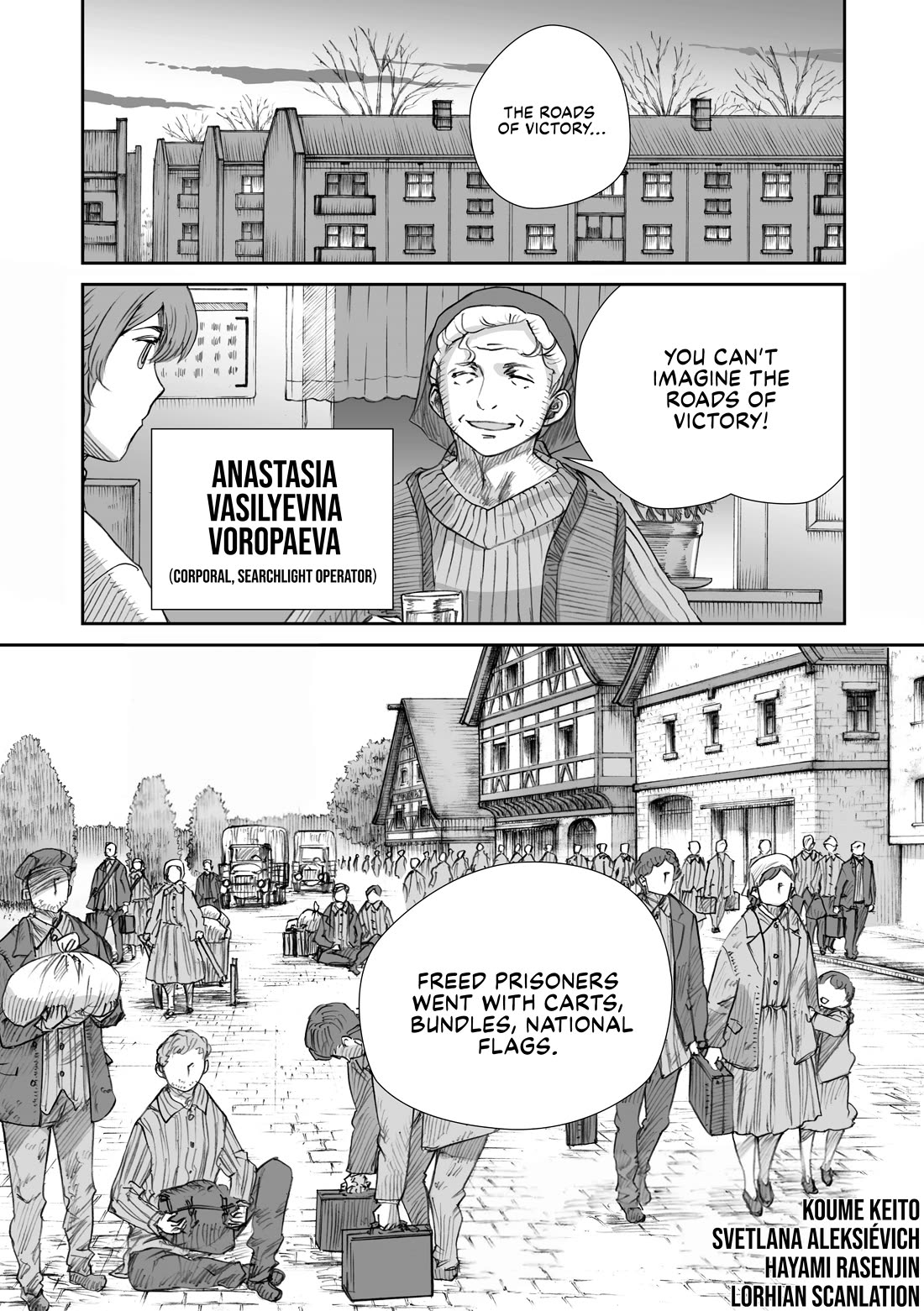 War's Unwomanly Face Chapter 27 page 3 - Chapter 27: The Story of Anastasia Vasilyevna Voropaeva (Corporal, Searchlight Operator)