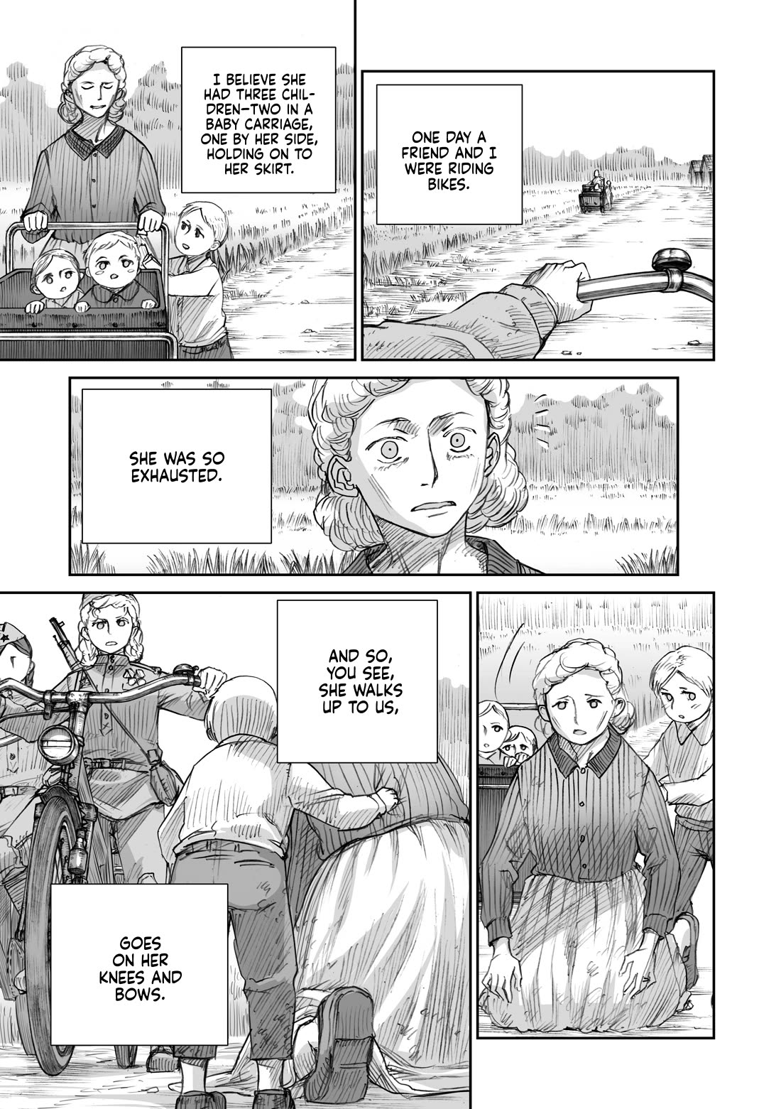 War's Unwomanly Face Chapter 27 page 9 - Chapter 27: The Story of Anastasia Vasilyevna Voropaeva (Corporal, Searchlight Operator)