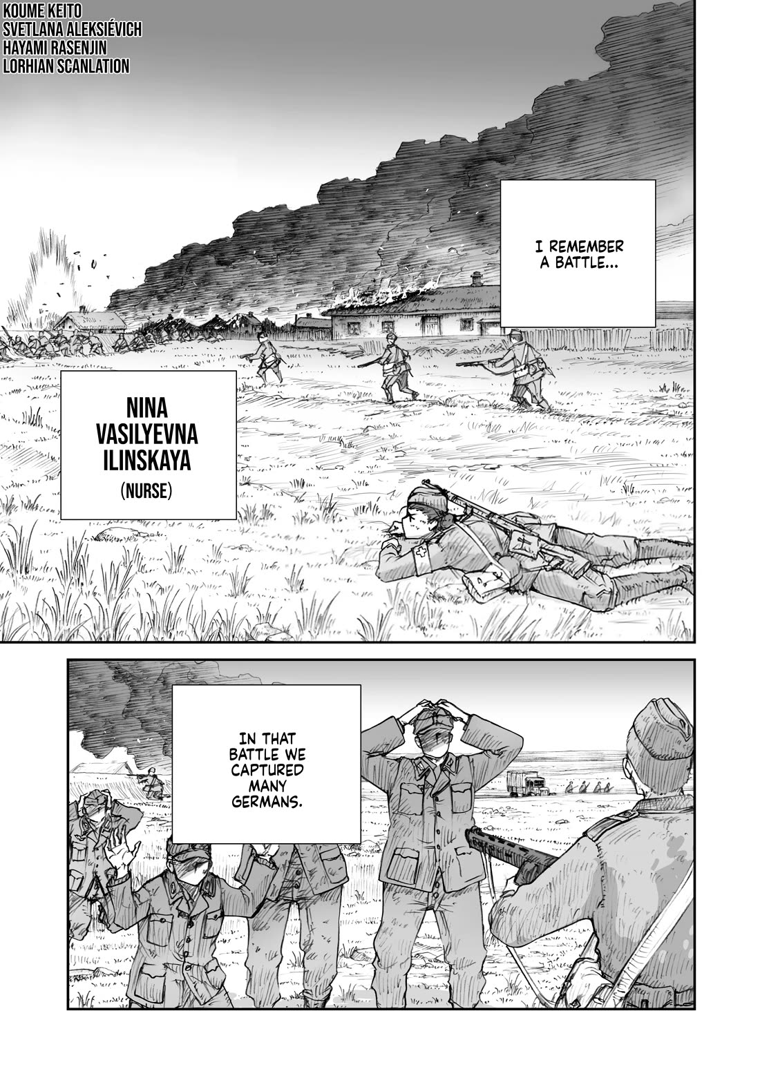 War's Unwomanly Face Chapter 28 page 3 - Chapter 28: The Story of Nina Vasilyevna Ilinskaya (Nurse)
