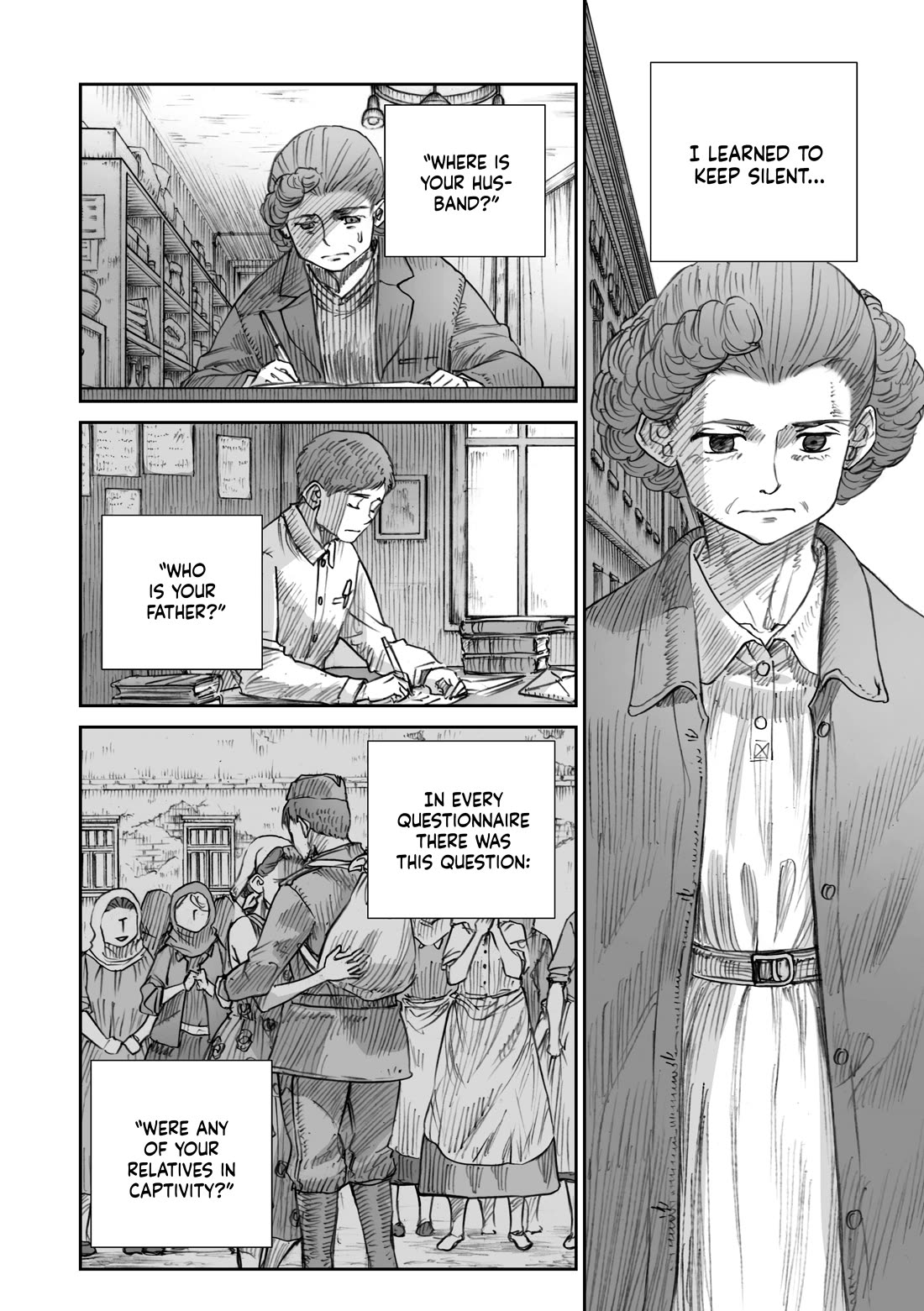 War's Unwomanly Face Chapter 29.2 page 12 - Chapter 29.2: The Story of Valentina Evdokimovna M-Va (Partisan Liaison) - Part 2