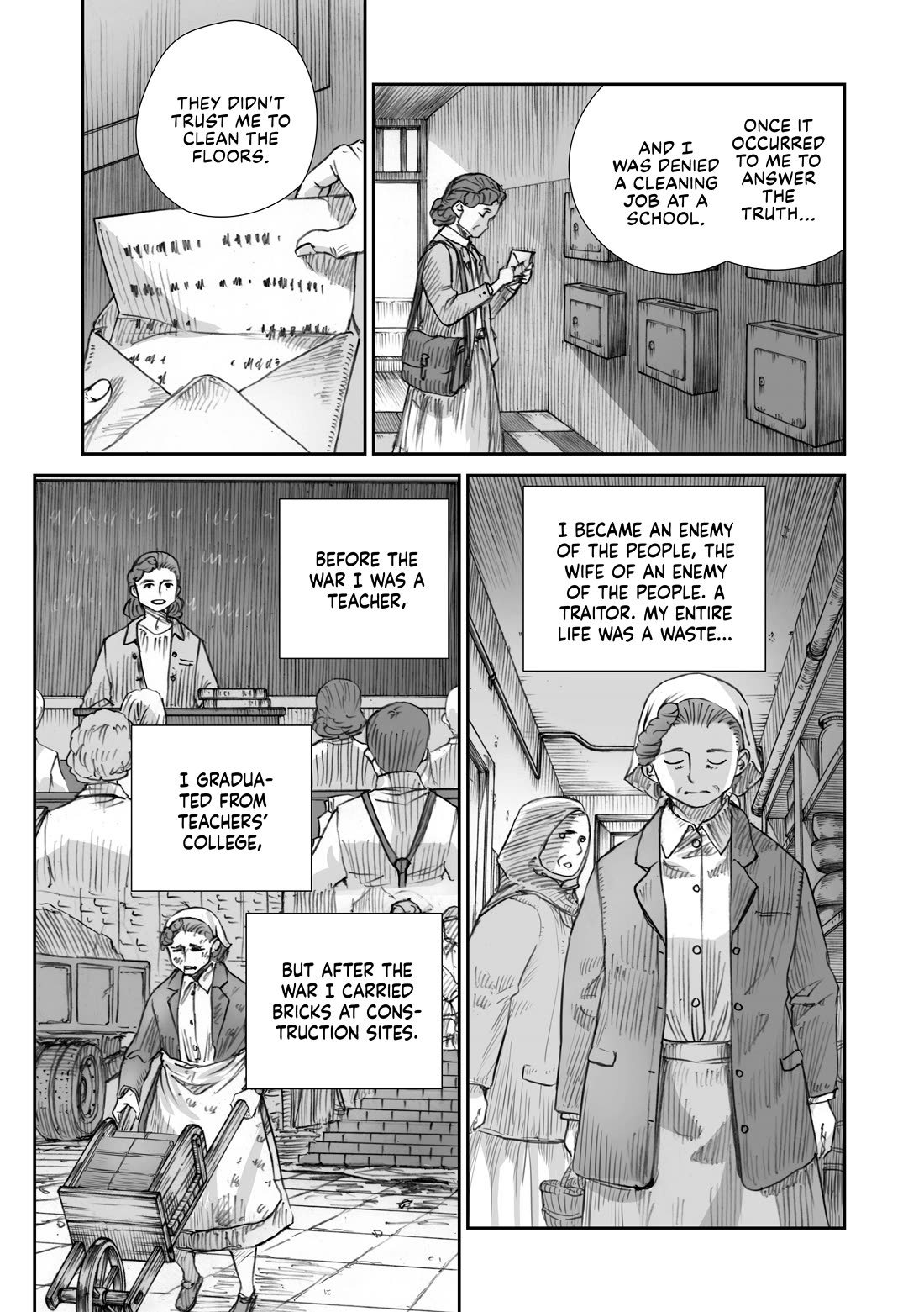 War's Unwomanly Face Chapter 29.2 page 13 - Chapter 29.2: The Story of Valentina Evdokimovna M-Va (Partisan Liaison) - Part 2