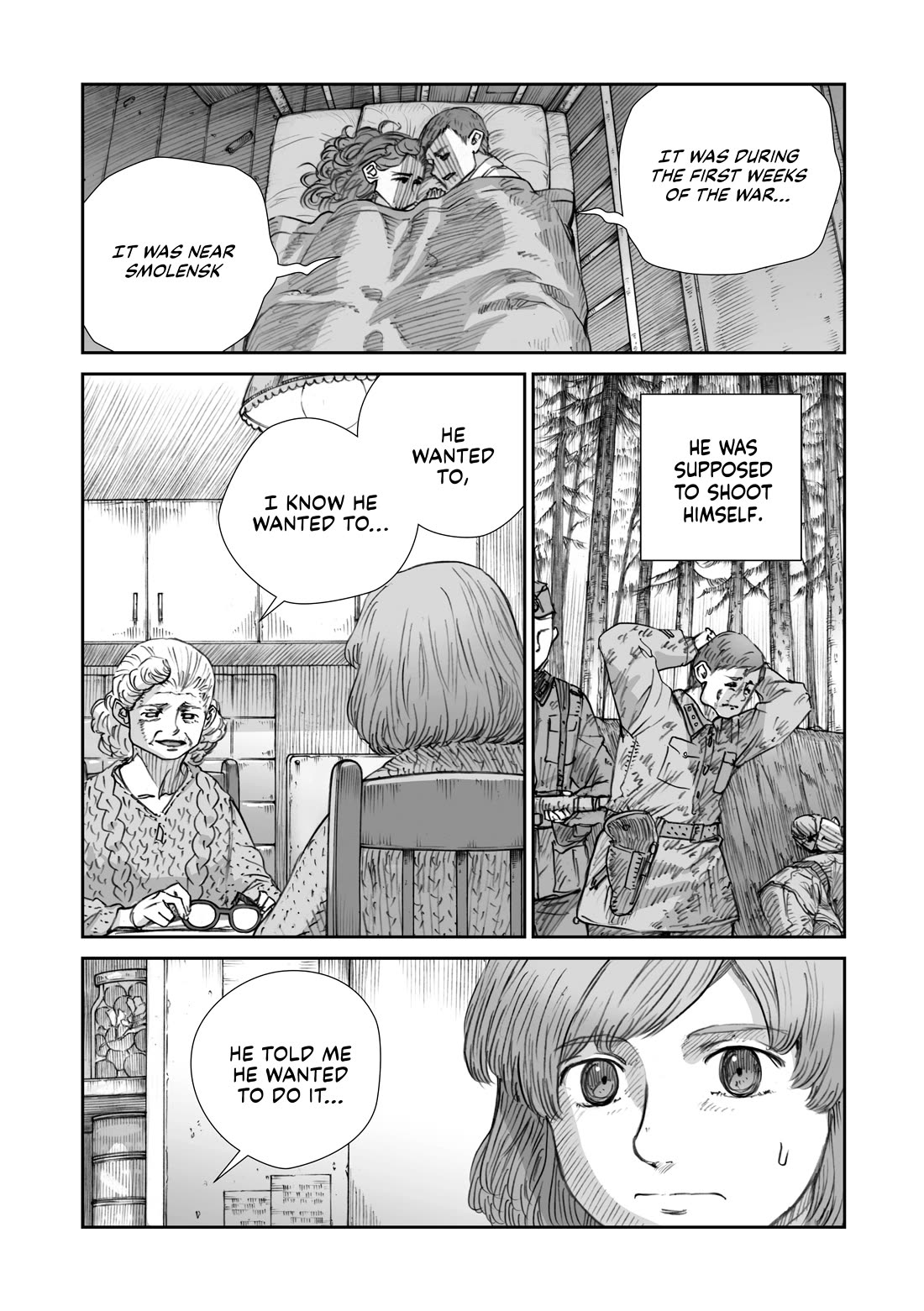 War's Unwomanly Face Chapter 29.2 page 5 - Chapter 29.2: The Story of Valentina Evdokimovna M-Va (Partisan Liaison) - Part 2