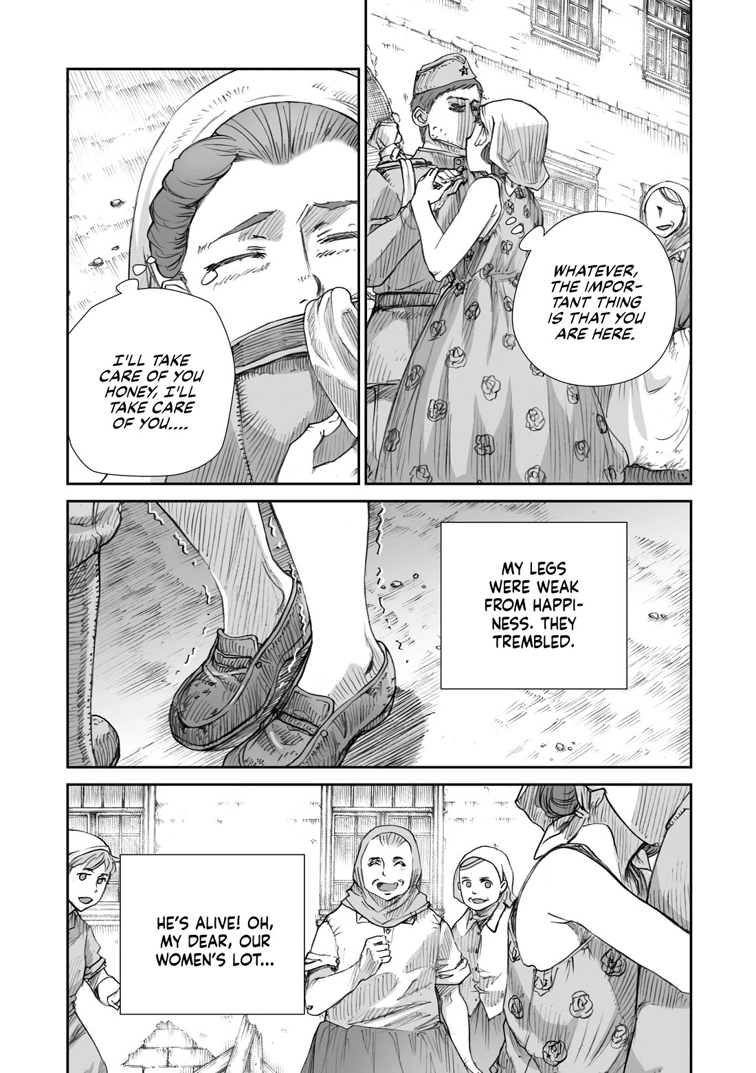 War's Unwomanly Face Chapter 29 page 13 - Chapter 29: The Story of Valentina Evdokimovna M-Va (Partisan Liaison) - Part 1