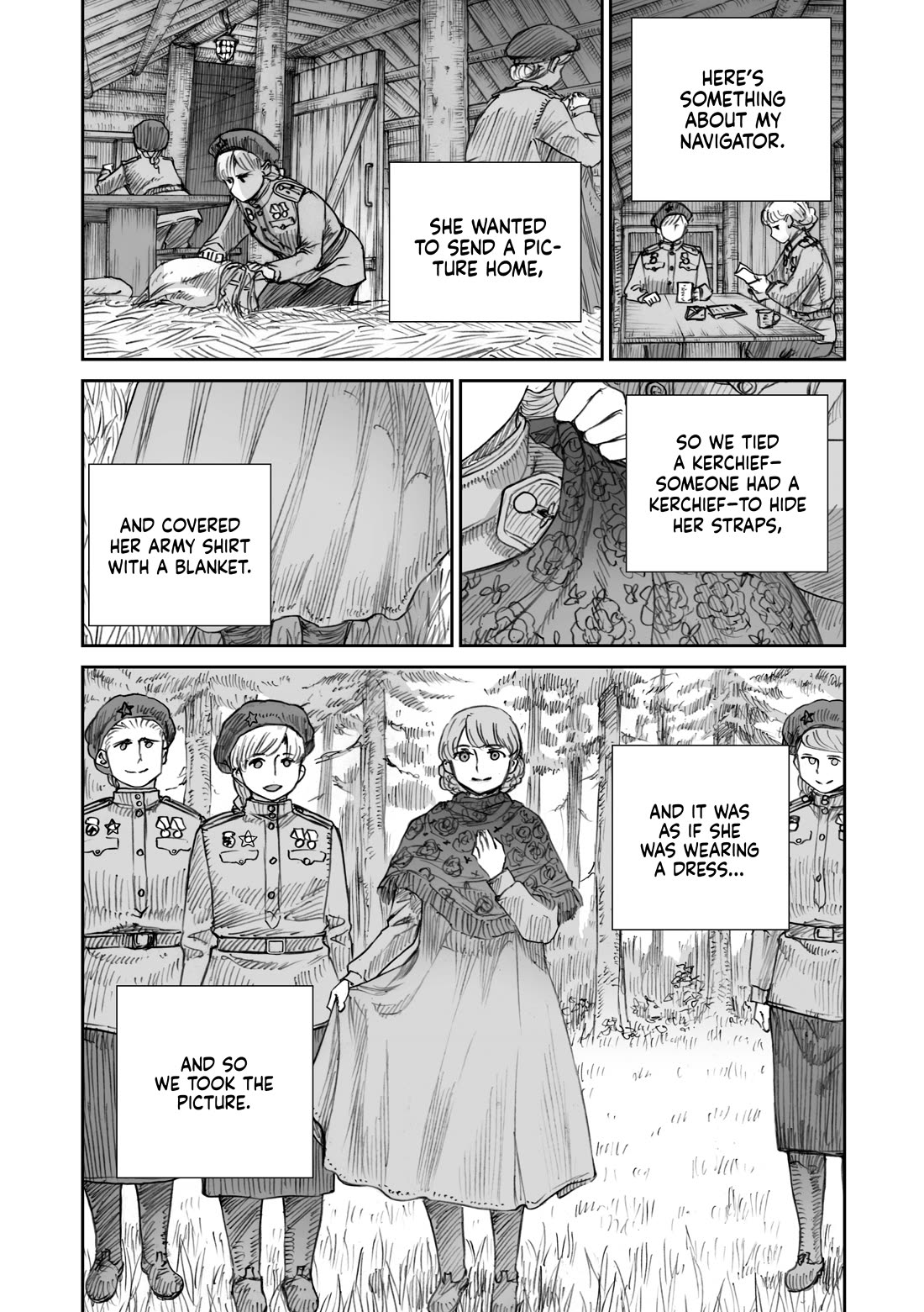 War's Unwomanly Face Chapter 30 page 15 - Chapter 30: The Story of Antonina Grigoryevna Bondareva (Lieutenant of the Guards, Senior Pilot)