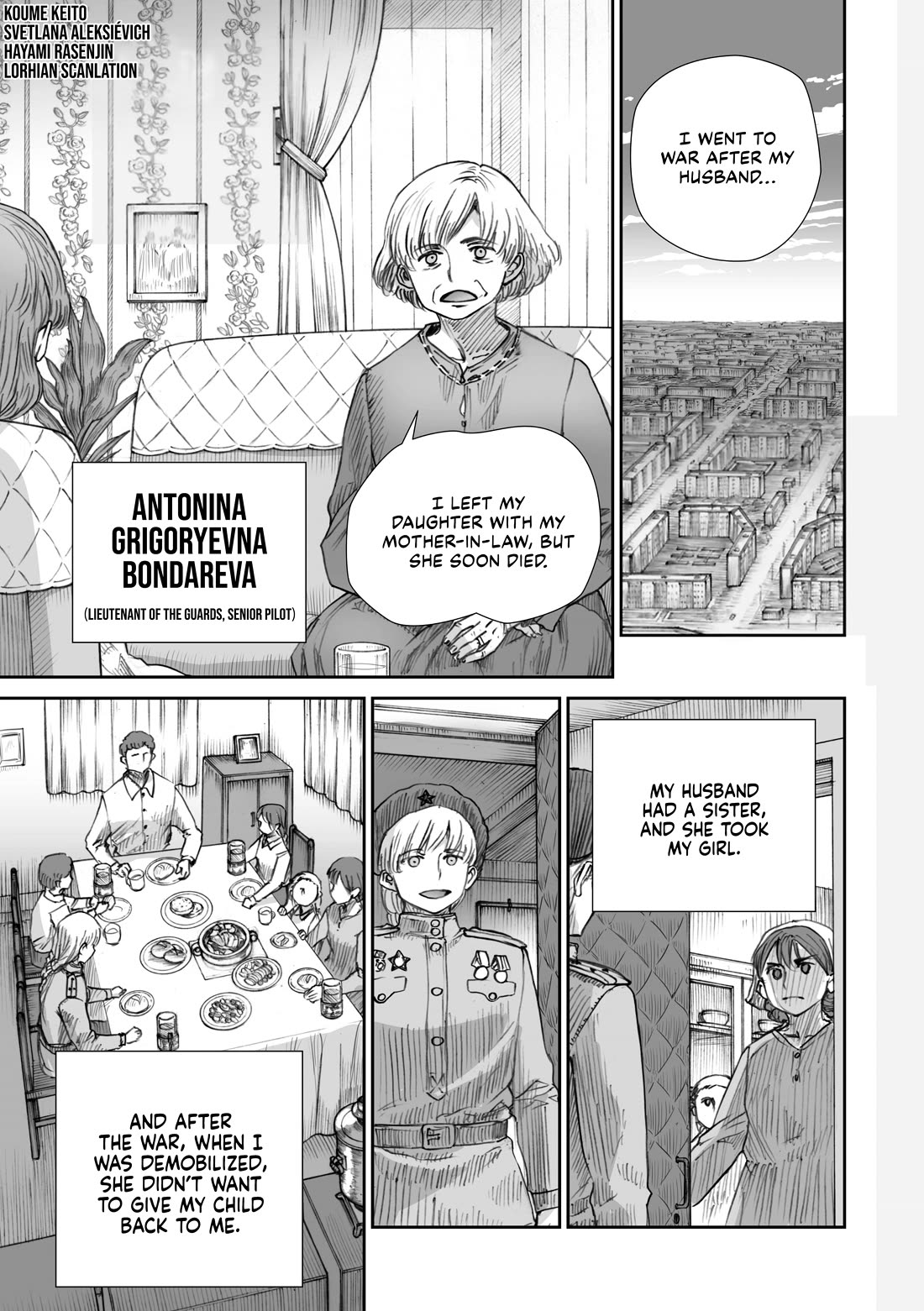 War's Unwomanly Face Chapter 30 page 3 - Chapter 30: The Story of Antonina Grigoryevna Bondareva (Lieutenant of the Guards, Senior Pilot)
