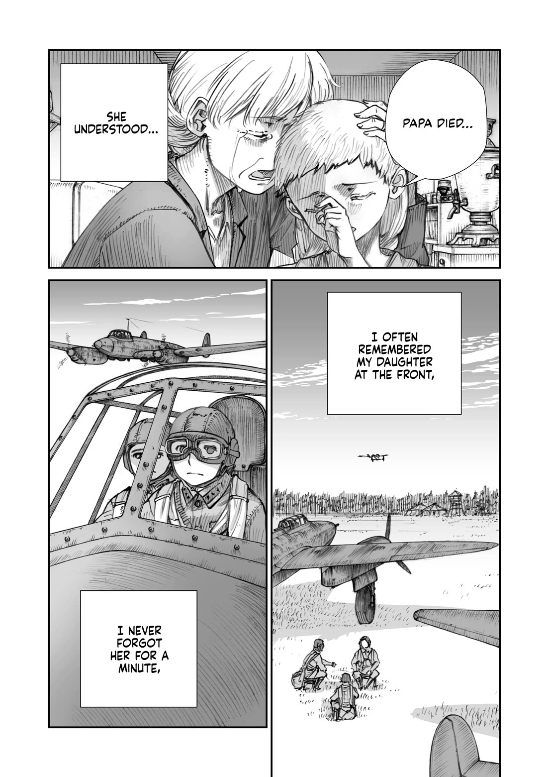 War's Unwomanly Face Chapter 30 page 7 - Chapter 30: The Story of Antonina Grigoryevna Bondareva (Lieutenant of the Guards, Senior Pilot)