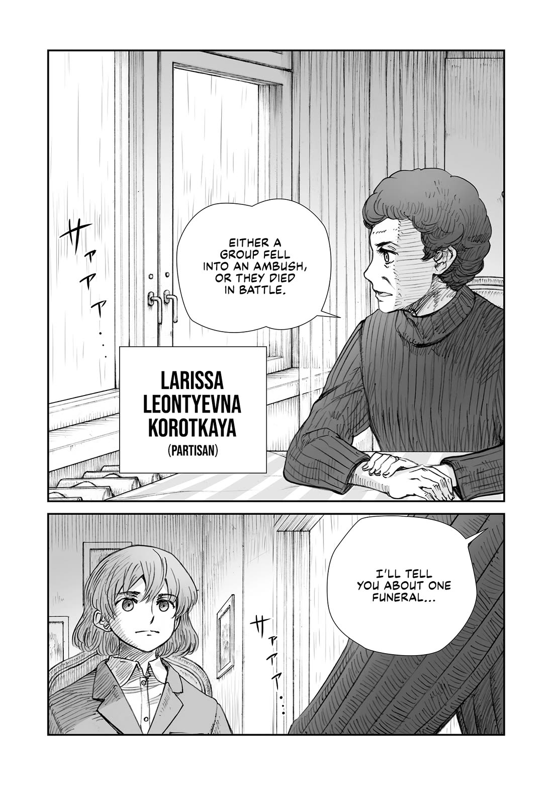 War's Unwomanly Face Chapter 31 page 4 - Chapter 31: The story of Larissa Leontyevna Korotkaya (Partisan)