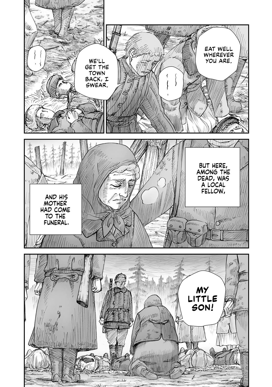 War's Unwomanly Face Chapter 31 page 9 - Chapter 31: The story of Larissa Leontyevna Korotkaya (Partisan)