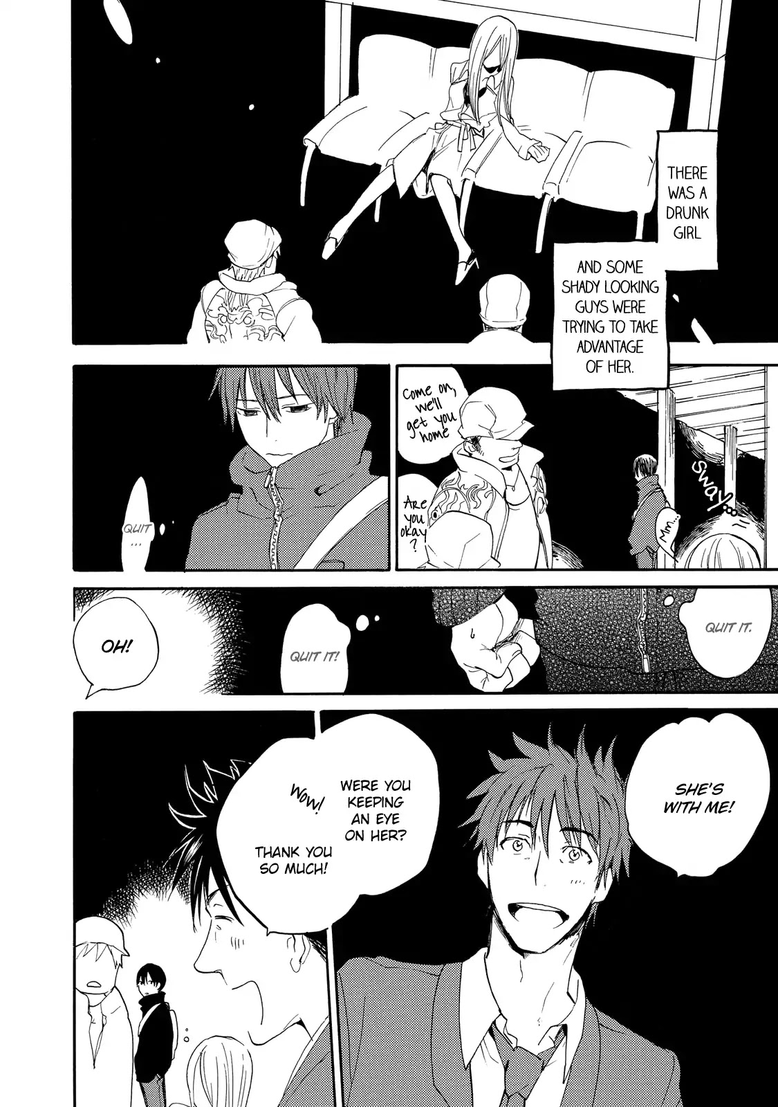 Warudakumi ni mo Hana wa Furu Chapter 5 page 2 - Chapter 5: Along the Tracks 2