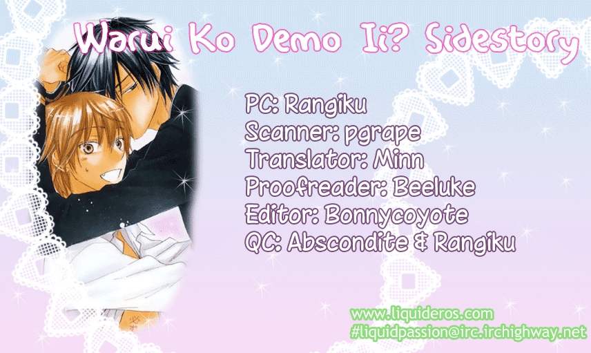 Warui Ko Demo Ii? Chapter 7 page 37 - Chapter 7: Sorry I Like You So Much [End]