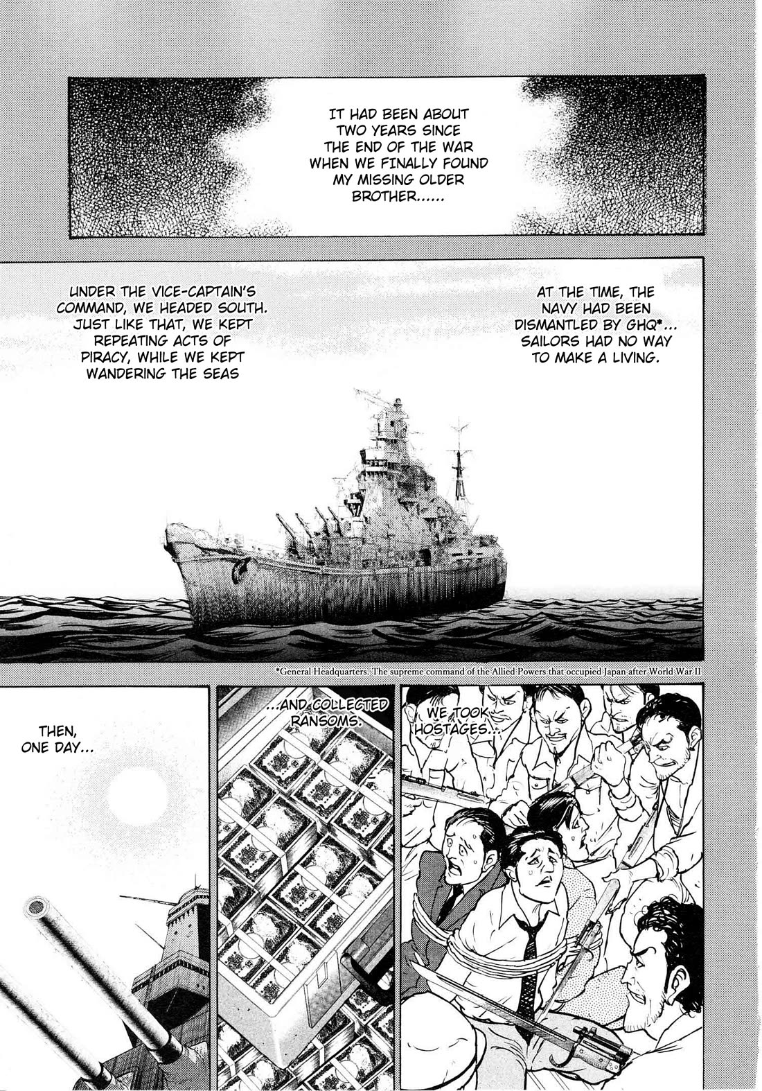 Washizu - Enma no Touhai Chapter 18 page 4 - Chapter 18: Pirate Tide 4