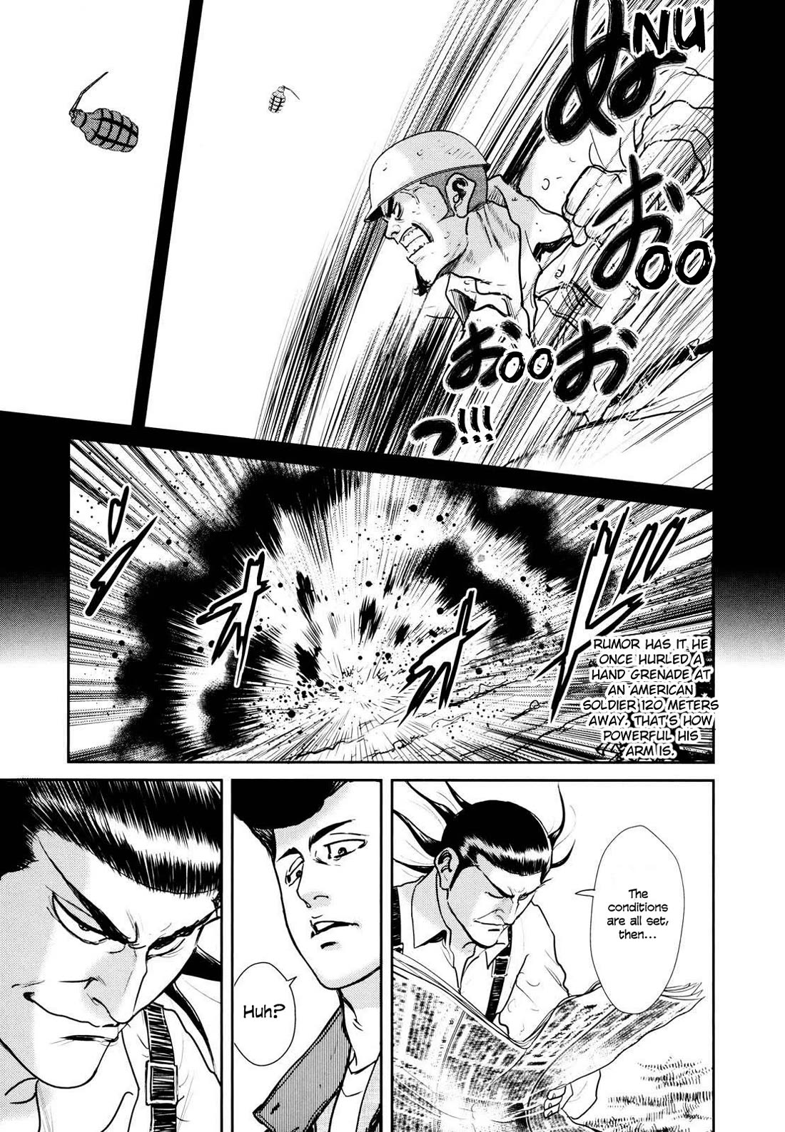Washizu - Enma no Touhai Chapter 25 page 20 - Chapter 25: Caution: That Man is a Strong Arm!