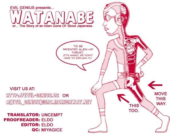 Watanabe Chapter 1 page 1 - Chapter 1: It Be Watanabe!