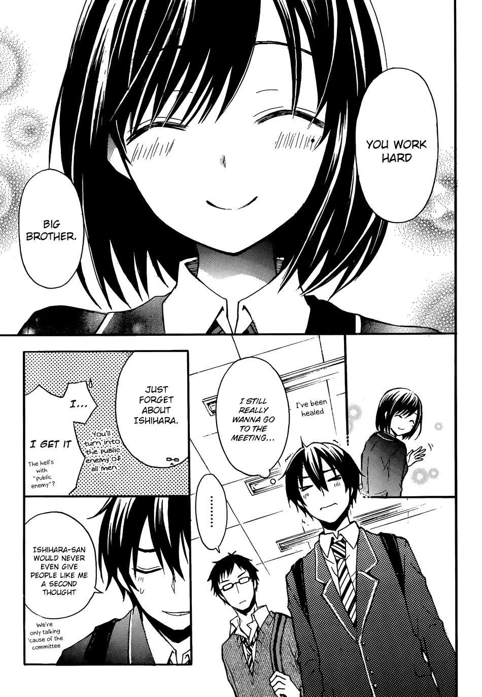 Watari-kun no xx ga Houkai Sunzen Chapter 1 page 24 - Chapter 1: The Day When Peace Begins To Collapse
