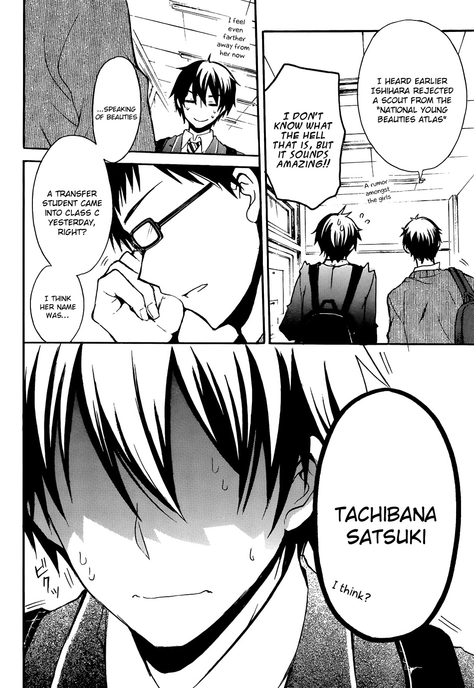 Watari-kun no xx ga Houkai Sunzen Chapter 1 page 25 - Chapter 1: The Day When Peace Begins To Collapse