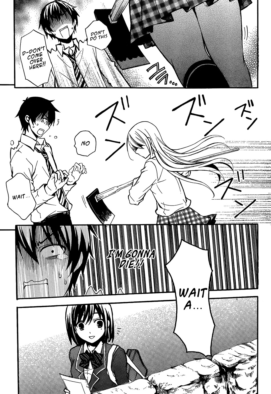 Watari-kun no xx ga Houkai Sunzen Chapter 1 page 48 - Chapter 1: The Day When Peace Begins To Collapse