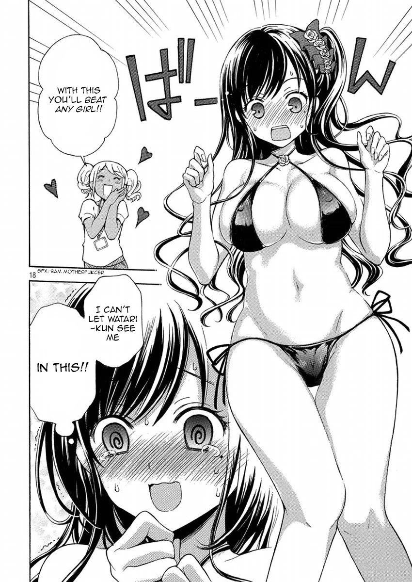 Watari-kun no xx ga Houkai Sunzen Chapter 10 page 18 - Chapter 10: It Is Seen As Showing It