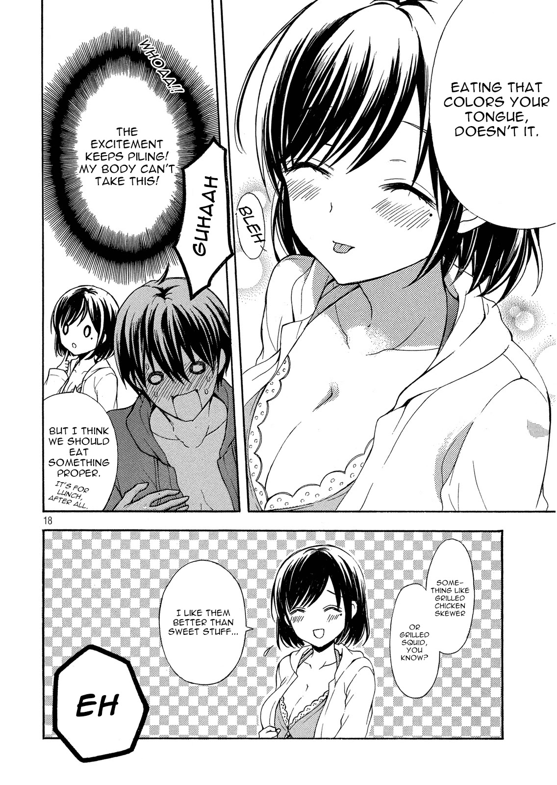 Watari-kun no xx ga Houkai Sunzen Chapter 12 page 18 - Chapter 12: Shopping List
