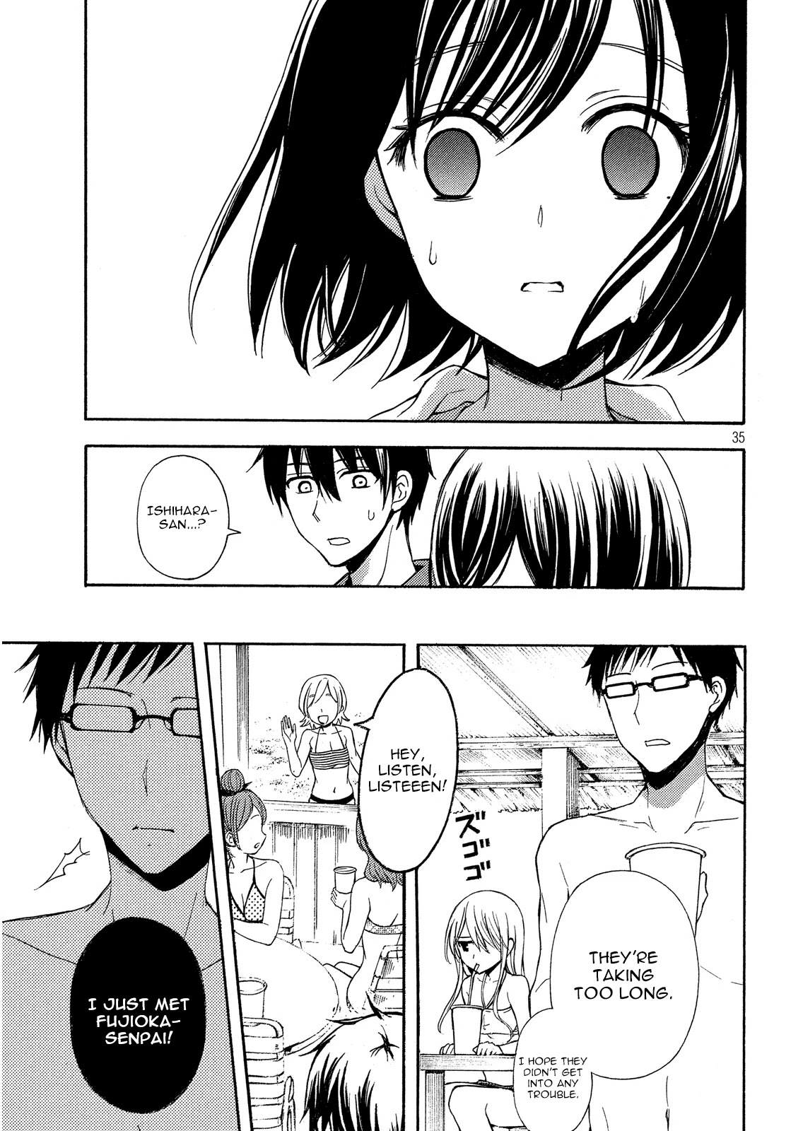 Watari-kun no xx ga Houkai Sunzen Chapter 12 page 33 - Chapter 12: Shopping List
