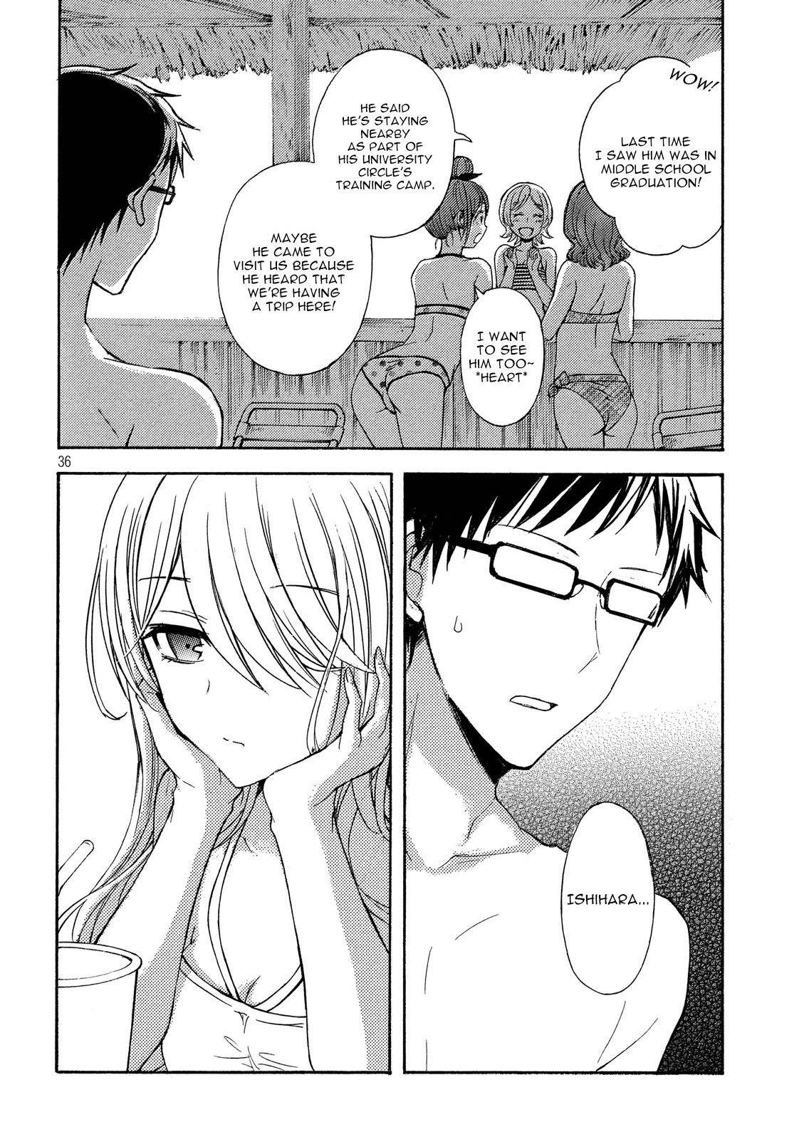 Watari-kun no xx ga Houkai Sunzen Chapter 12 page 34 - Chapter 12: Shopping List