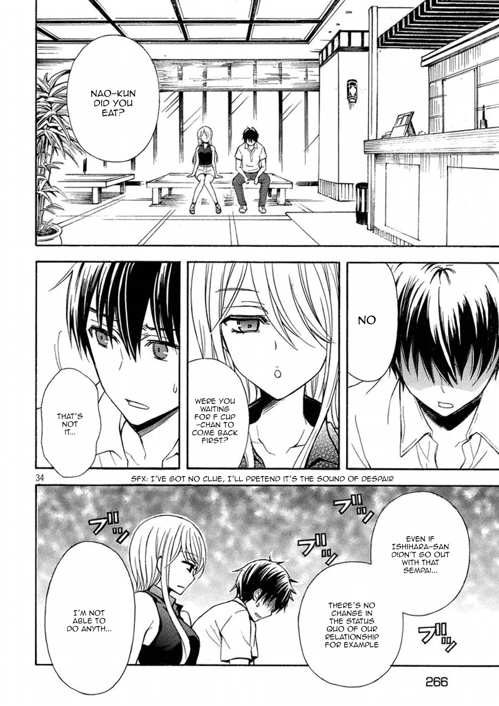 Watari-kun no xx ga Houkai Sunzen Chapter 14 page 34 - Chapter 14: It Is Not Normal