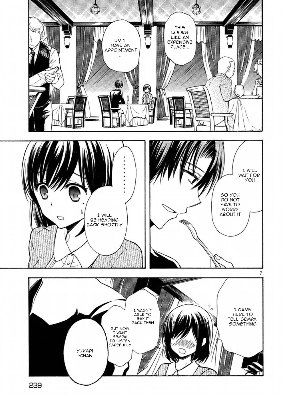 Watari-kun no xx ga Houkai Sunzen Chapter 14 page 7 - Chapter 14: It Is Not Normal