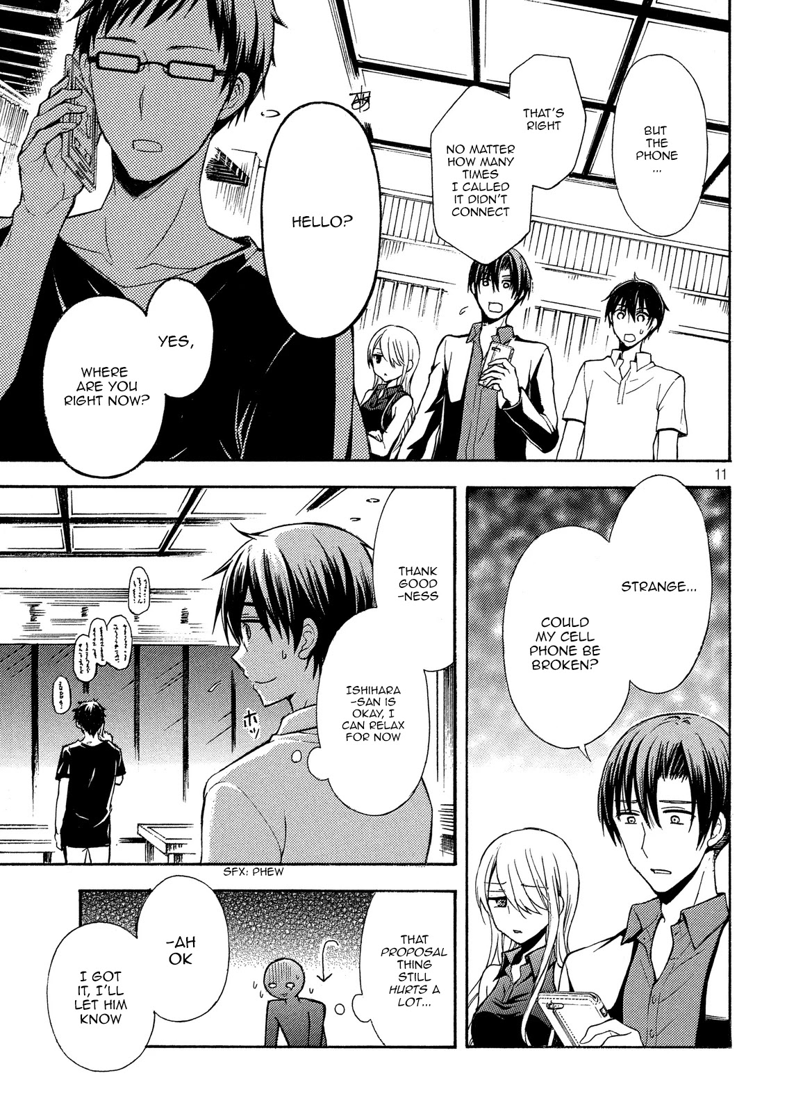 Watari-kun no xx ga Houkai Sunzen Chapter 15 page 10 - Chapter 15: Two People Who Do Not Fit Together