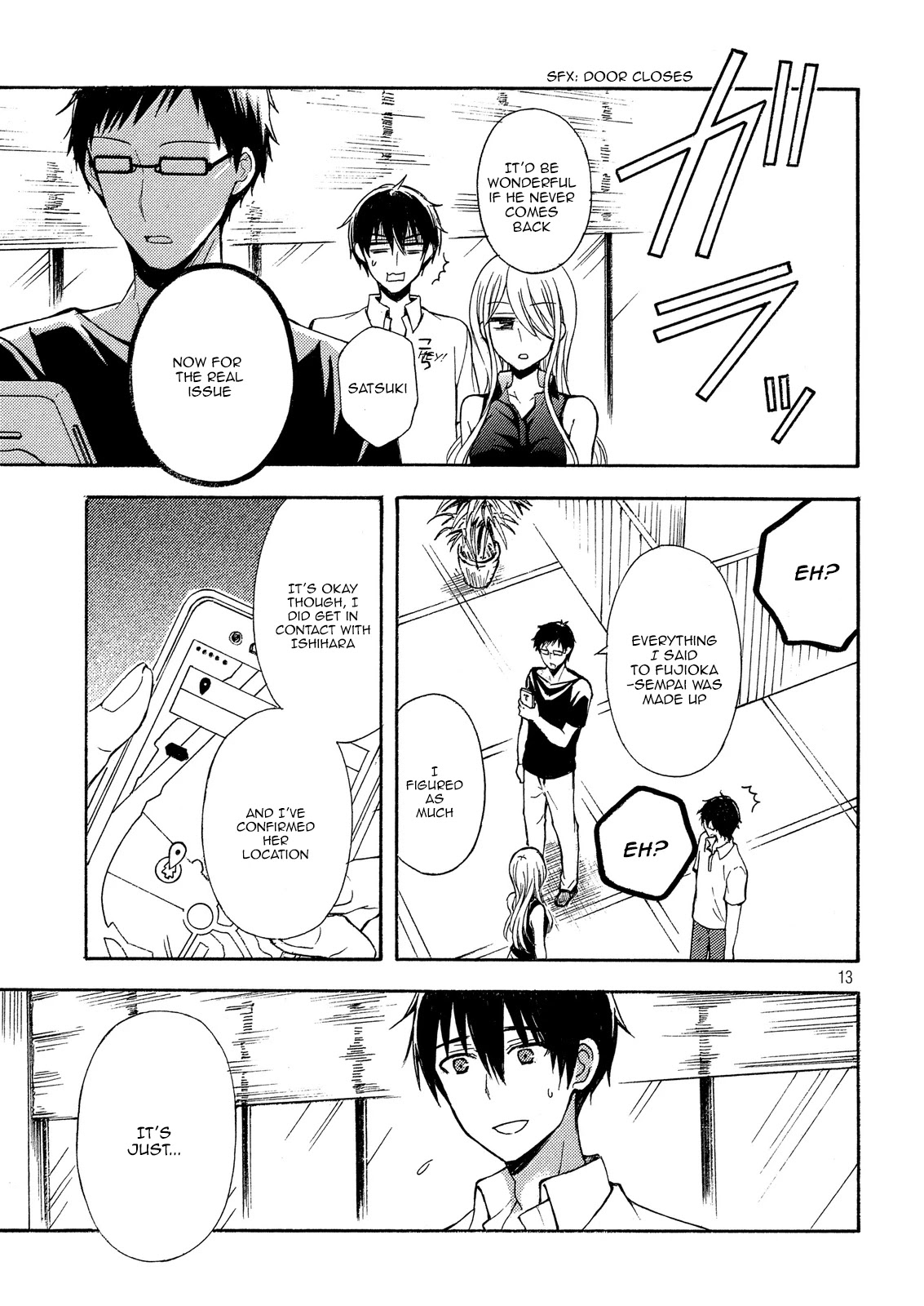 Watari-kun no xx ga Houkai Sunzen Chapter 15 page 12 - Chapter 15: Two People Who Do Not Fit Together