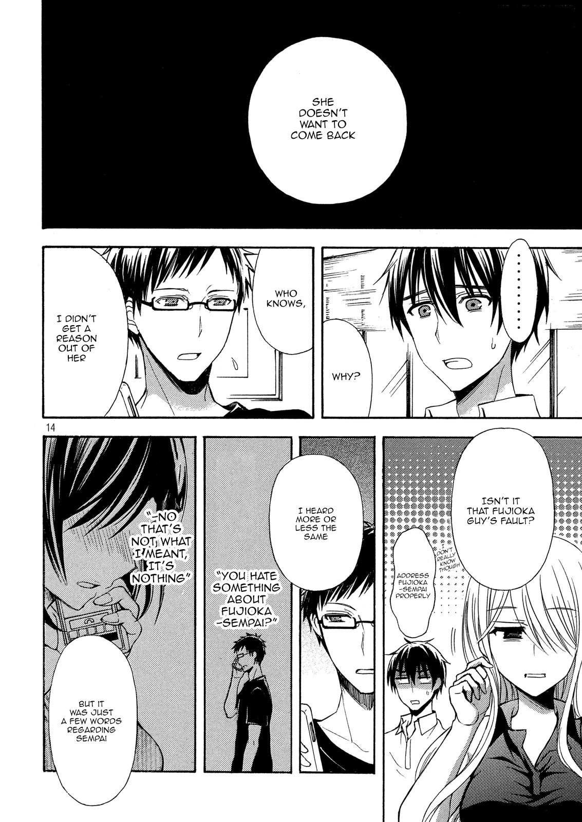 Watari-kun no xx ga Houkai Sunzen Chapter 15 page 13 - Chapter 15: Two People Who Do Not Fit Together