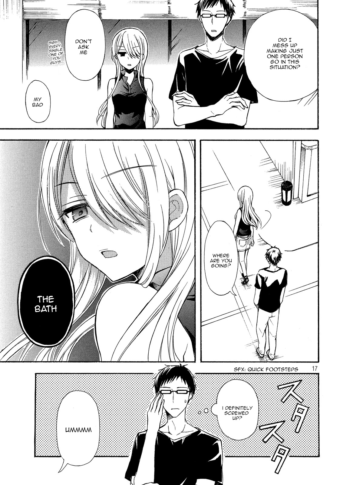 Watari-kun no xx ga Houkai Sunzen Chapter 15 page 16 - Chapter 15: Two People Who Do Not Fit Together
