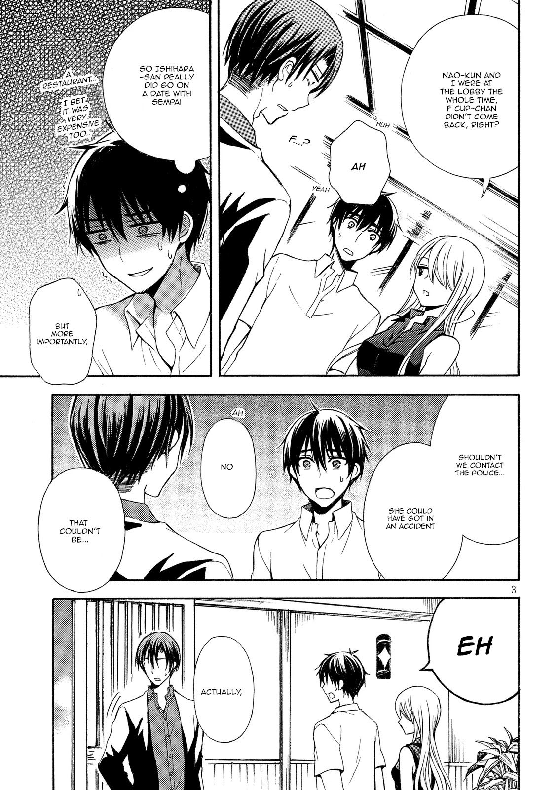 Watari-kun no xx ga Houkai Sunzen Chapter 15 page 2 - Chapter 15: Two People Who Do Not Fit Together