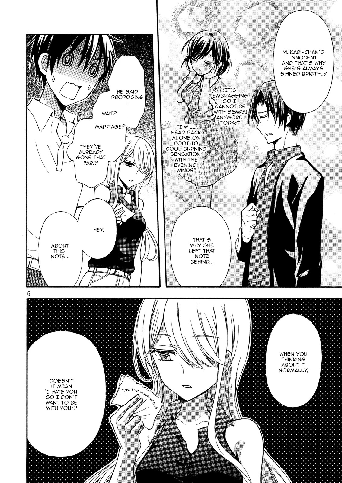 Watari-kun no xx ga Houkai Sunzen Chapter 15 page 5 - Chapter 15: Two People Who Do Not Fit Together
