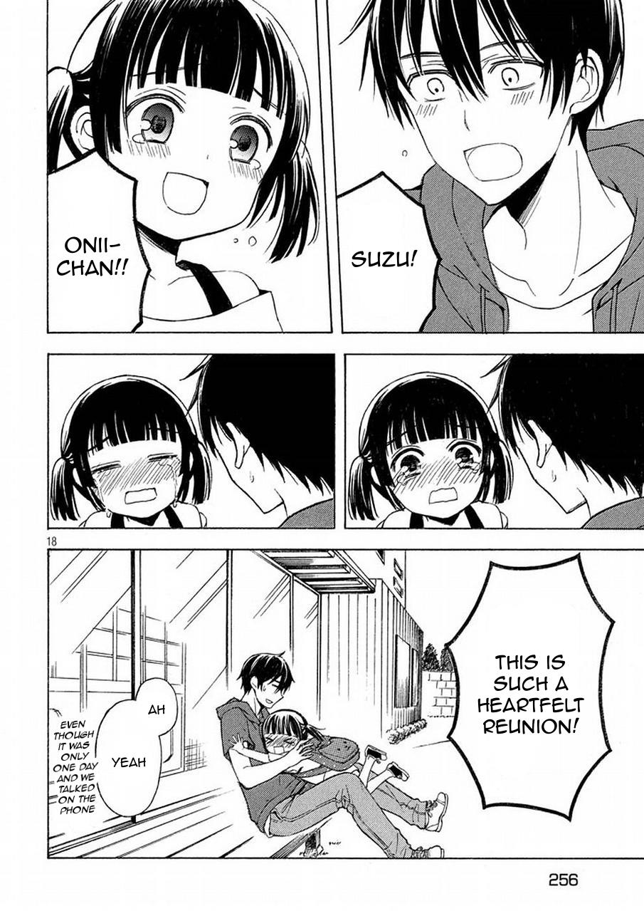 Watari-kun no xx ga Houkai Sunzen Chapter 18 page 18 - Chapter 18: At That Time...
