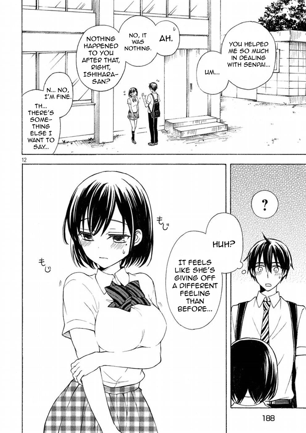 Watari-kun no xx ga Houkai Sunzen Chapter 19 page 12 - Chapter 19: To Say
