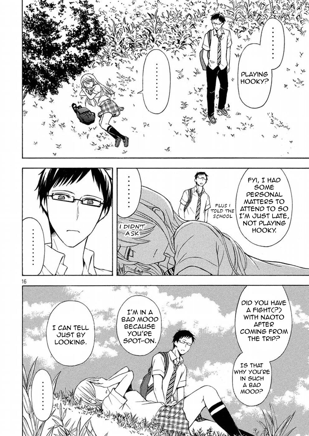 Watari-kun no xx ga Houkai Sunzen Chapter 19 page 16 - Chapter 19: To Say