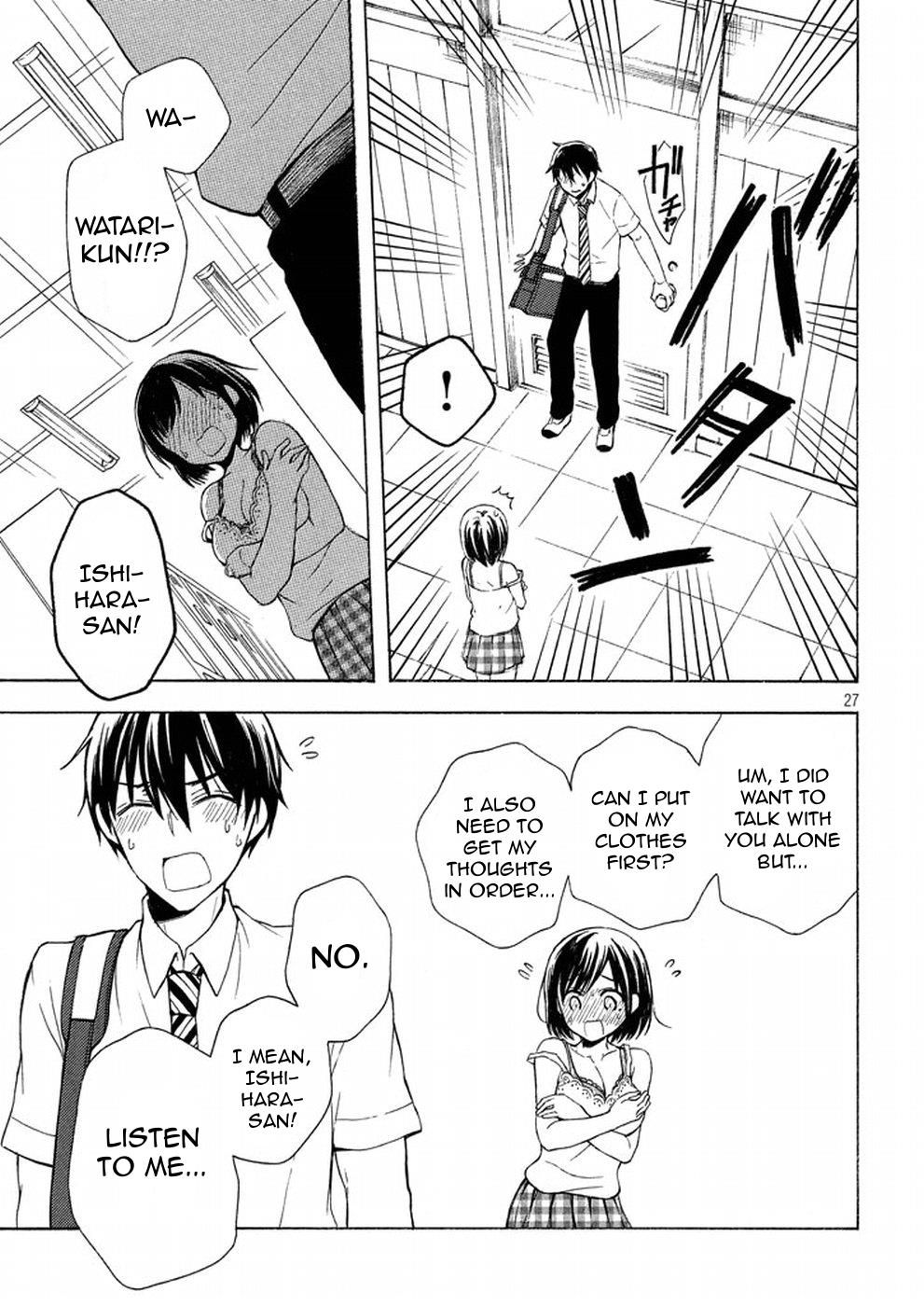 Watari-kun no xx ga Houkai Sunzen Chapter 19 page 27 - Chapter 19: To Say