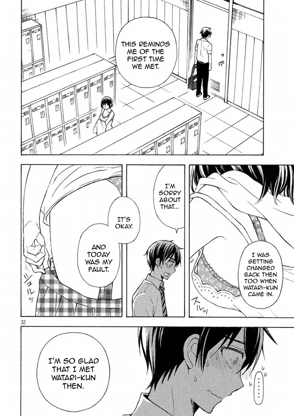 Watari-kun no xx ga Houkai Sunzen Chapter 19 page 32 - Chapter 19: To Say