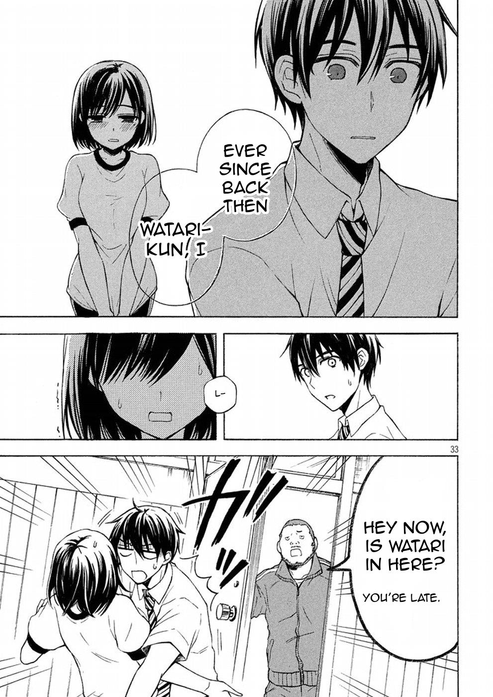 Watari-kun no xx ga Houkai Sunzen Chapter 19 page 33 - Chapter 19: To Say