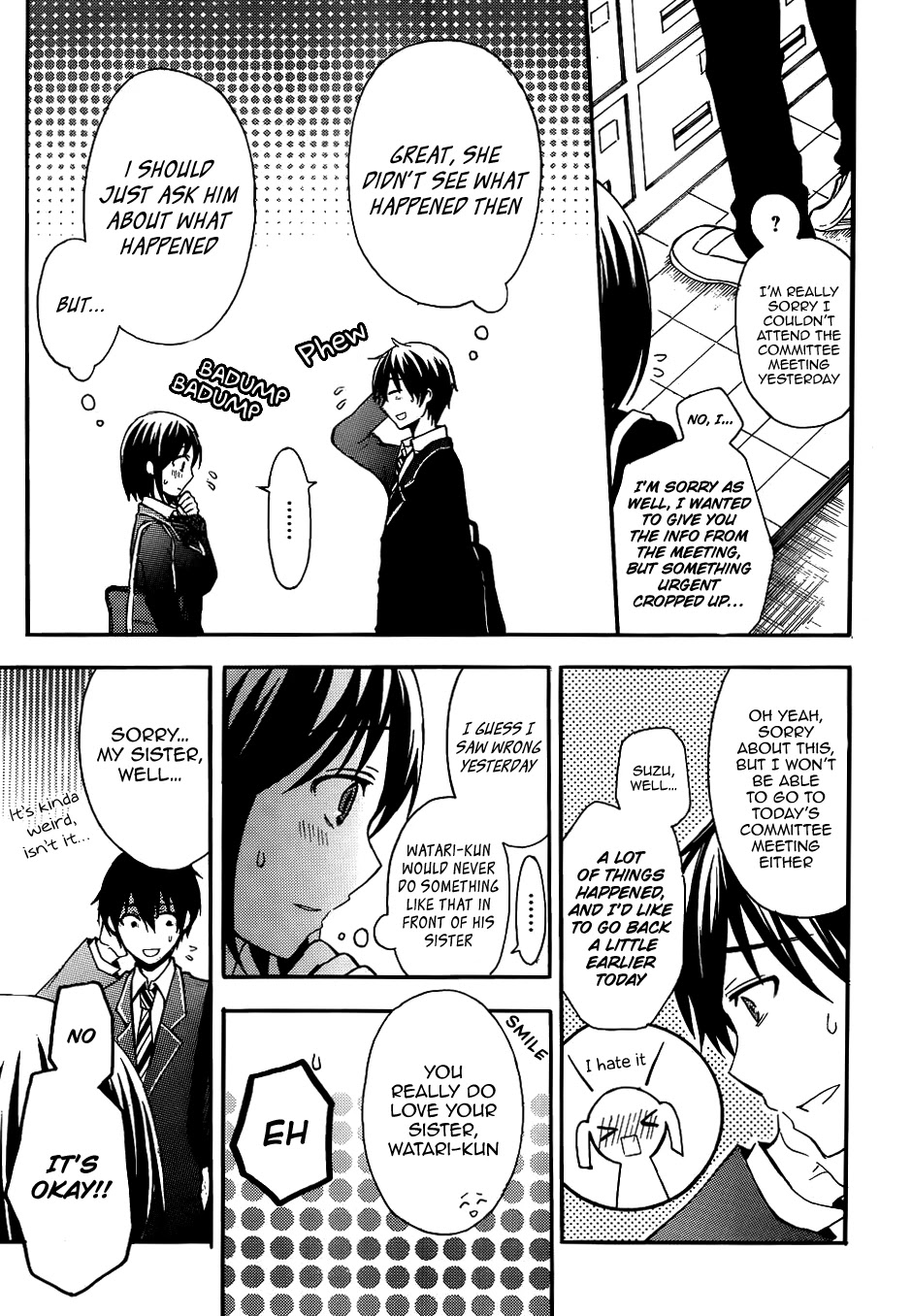 Watari-kun no xx ga Houkai Sunzen Chapter 2 page 12 - Chapter 2: I Do Not Know The Woman's Hearth