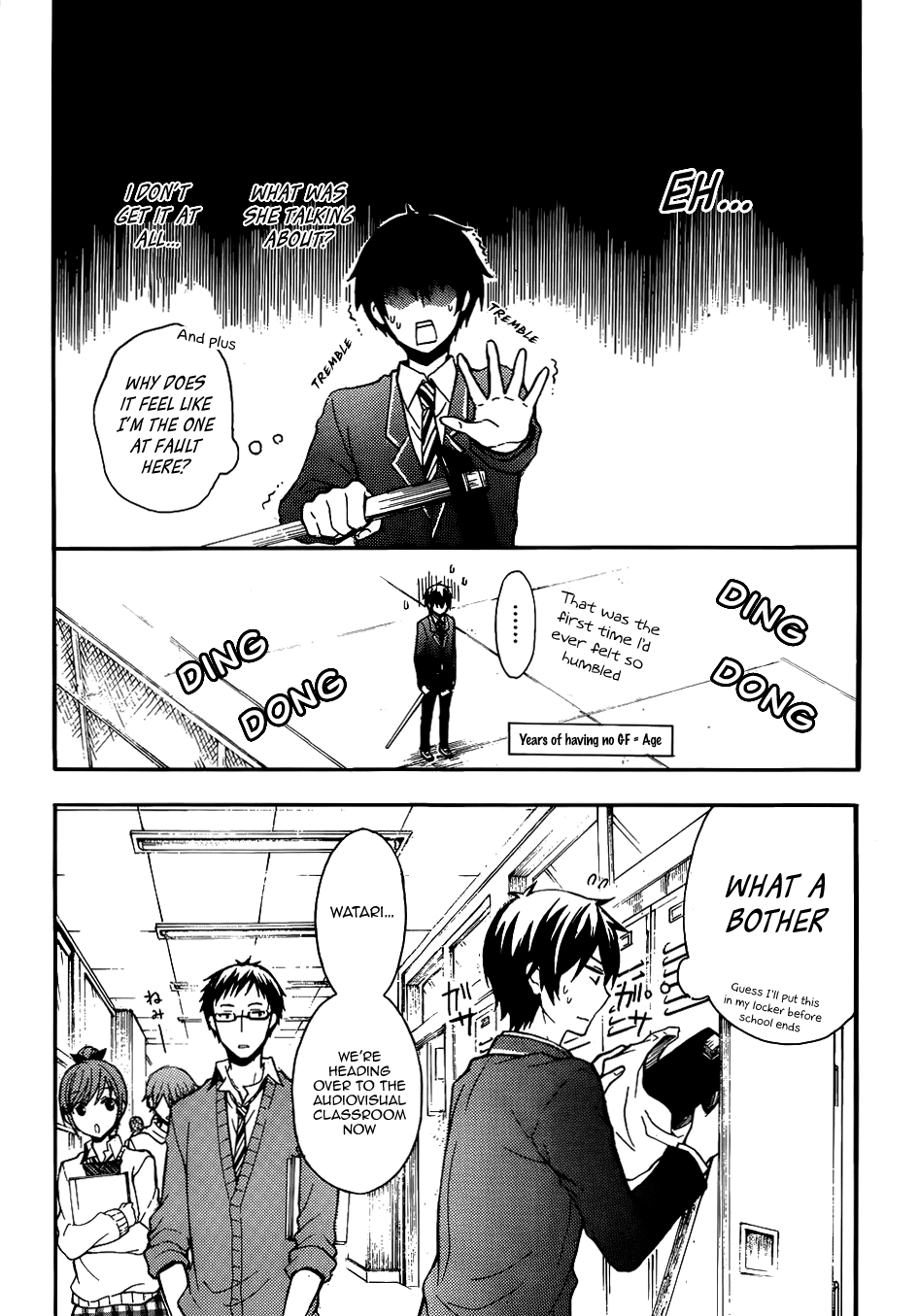 Watari-kun no xx ga Houkai Sunzen Chapter 2 page 26 - Chapter 2: I Do Not Know The Woman's Hearth