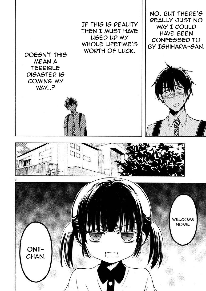 Watari-kun no xx ga Houkai Sunzen Chapter 20 page 7 - Chapter 20: Don't Know What's True
