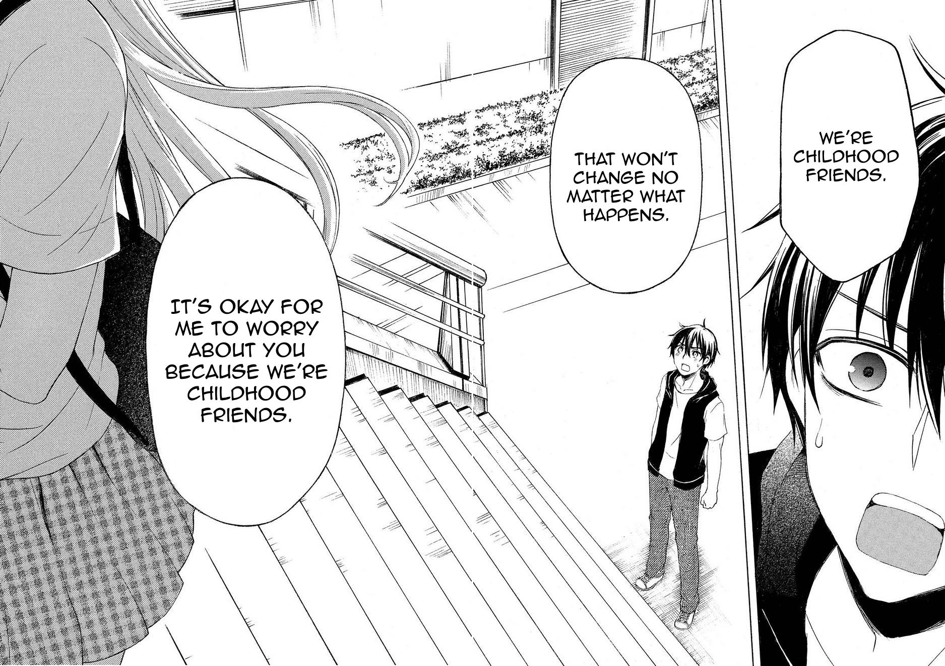 Watari-kun no xx ga Houkai Sunzen Chapter 21 page 12 - Chapter 21: Just A Childhood Friend