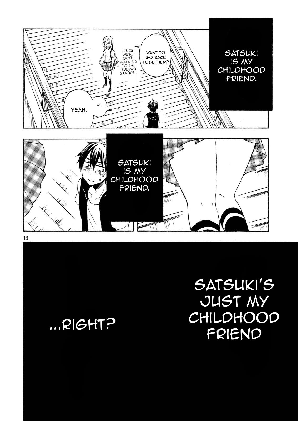 Watari-kun no xx ga Houkai Sunzen Chapter 21 page 16 - Chapter 21: Just A Childhood Friend