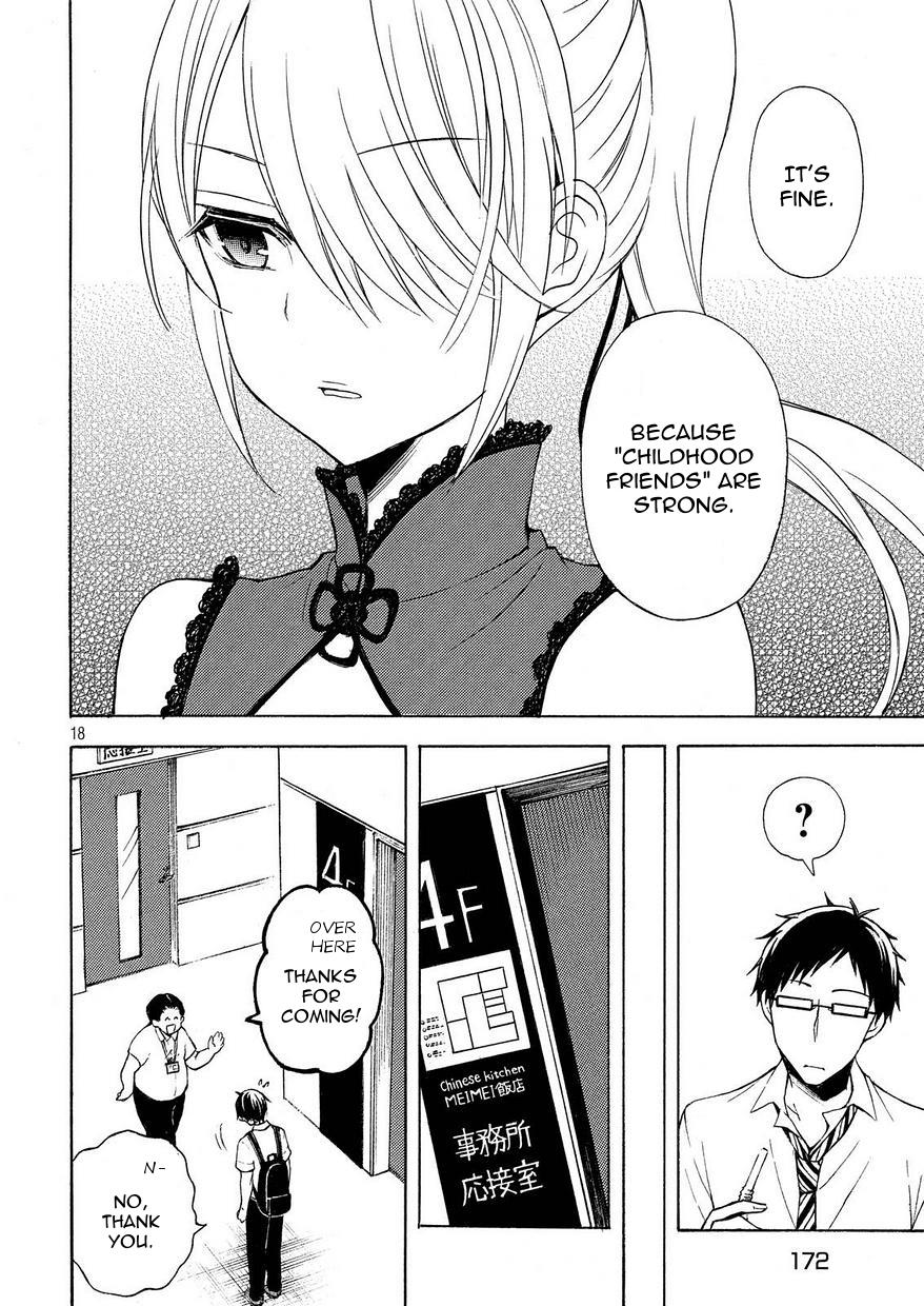 Watari-kun no xx ga Houkai Sunzen Chapter 22 page 17 - Chapter 22: Reply To Confession